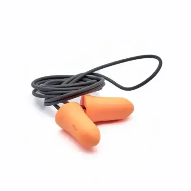 Vienkartiniai ausų kištukai Sordin SoftEar, su jungiamąja virvele, 1 pora